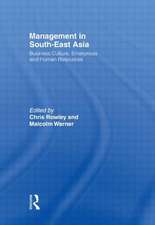 Management in South-East Asia: Business Culture, Enterprises and Human Resources