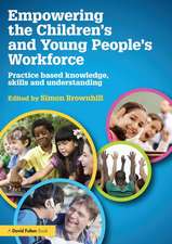 Empowering the Children’s and Young People's Workforce