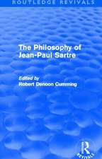 The Philosophy of Jean-Paul Sartre (Routledge Revivals)