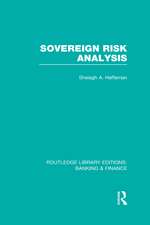 Sovereign Risk Analysis (RLE Banking & Finance)