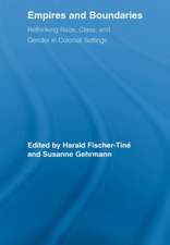 Empires and Boundaries: Race, Class, and Gender in Colonial Settings