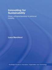 Innovating for Sustainability: Green Entrepreneurship in Personal Mobility