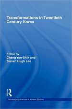 Transformations in Twentieth Century Korea