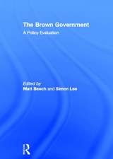 The Brown Government: A Policy Evaluation