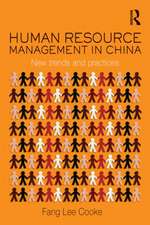 Human Resource Management in China: New Trends and Practices