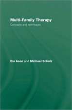 Multi-Family Therapy: Concepts and Techniques