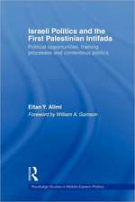 Israeli Politics and the First Palestinian Intifada: Political Opportunities, Framing Processes and Contentious Politics