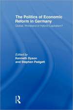 The Politics of Economic Reform in Germany