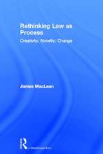 Rethinking Law as Process: Creativity, Novelty, Change