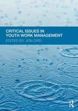 Critical Issues in Youth Work Management