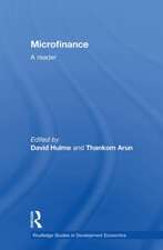 Microfinance: A Reader