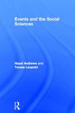 Events and The Social Sciences