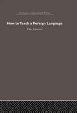 How to Teach a Foreign Language