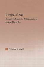 Coming of Age: Women's Colleges in the Philippines During the Post-Marcos Era