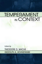 Temperament in Context