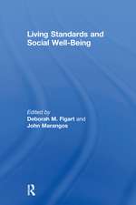 Living Standards and Social Well-Being