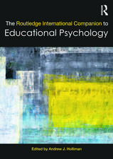 The Routledge International Companion to Educational Psychology