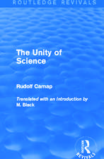 The Unity of Science (Routledge Revivals)