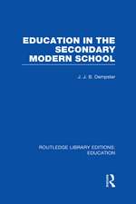 Education in the Secondary Modern School