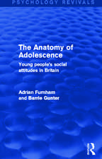 The Anatomy of Adolescence: Young People's Social Attitudes in Britain