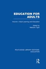 Education for Adults: Volume 1 Adult Learning and Education