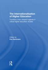 The Internationalisation of Higher Education: Towards a new research agenda in critical higher education studies