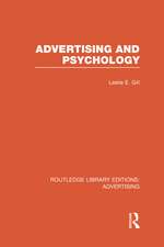 Advertising and Psychology (RLE Advertising)