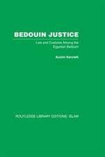 Bedouin Justice: Law and Custom Among the Egyptian Bedouin