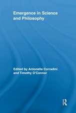 Emergence in Science and Philosophy