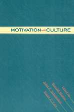 Motivation and Culture