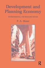 Development and Planning Economy: Environmental and resource issues