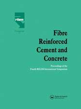 Fibre Reinforced Cement and Concrete: Proceedings of the Fourth RILEM International Symposium