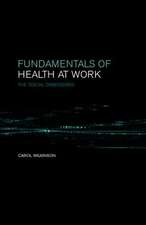 Fundamentals of Health at Work