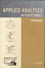 Applied Analyses in Geotechnics