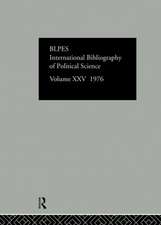 IBSS: Political Science: 1976 Volume 25