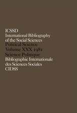 IBSS: Political Science: 1981 Volume 30