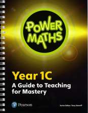 Power Maths Year 1 Teacher Guide 1C