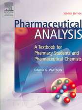 Pharmaceutical Analysis: A Textbook for Pharmacy Students and Pharmaceutical Chemists