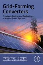 Grid-Forming Converters: Principles, Control, and Applications in Modern Power Systems