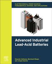 Electrochemical Power Sources: Fundamentals, Systems, and Applications: Advanced Industrial Lead–Acid Batteries