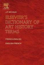 Elsevier's Dictionary of Art History Terms