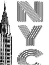 Huhn, M: New York City Chrysler Building Writing Drawing Jou