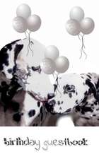 Dalmatian Birthday guest book