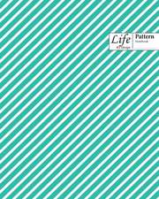 Striped Pattern Composition Notebook