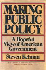 Making Public Policy: A Hopeful View Of American Government