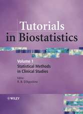 Tutorials in Biostatistics V 1 – Statistical Methods in Clinical Studies