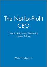 The Not–for–Profit CEO Book and Workbook set