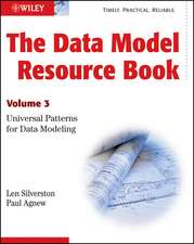 The Data Model Resource Book – Universal Patterns for Data Modeling V3