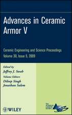 Advances in Ceramic Armor V30 Issue 5