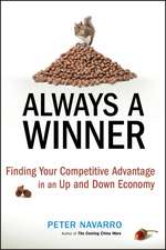 Always a Winner – Finding Your Competitive Advantage in an Up and Down Economy